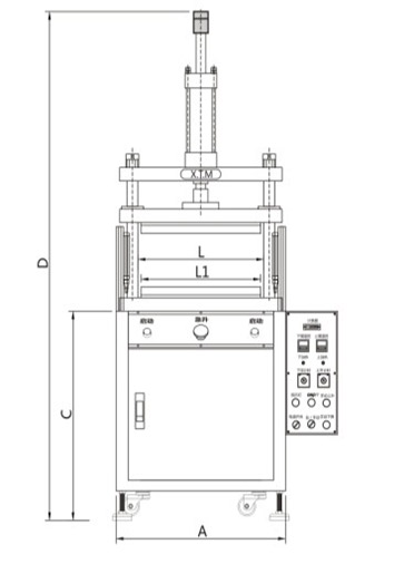 液壓熱壓機(jī)_XTM105F